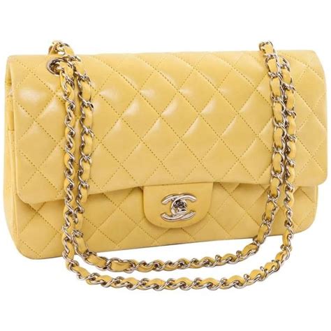 chanel yellow|chanel yellow bag price.